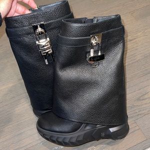 Givenchy Shark Boots Black Size 36